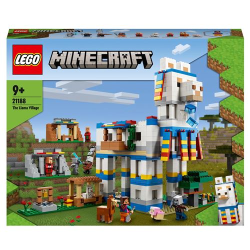LEGO® Minecraft 21188 Le Village Lama État correct - LEGO Minecraft reconditionné disponible sur Fnac