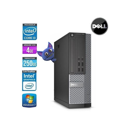 PC dell optiplex 7010 desktop core i3 3240 3.4ghz État correct - N/A reconditionné disponible sur Fnac