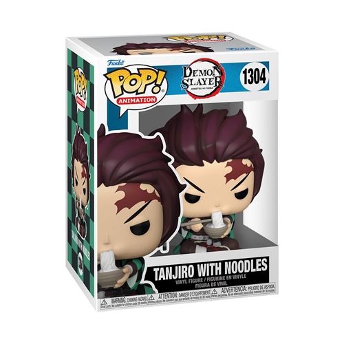 Figurine Funko Pop Animation Demon Slayer Tanjiro with Noodles État correct - Funko reconditionné disponible sur Fnac