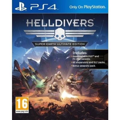 Helldivers Super-Earth Ultimate Edition PS4 - État correct Sony sur Fnac
