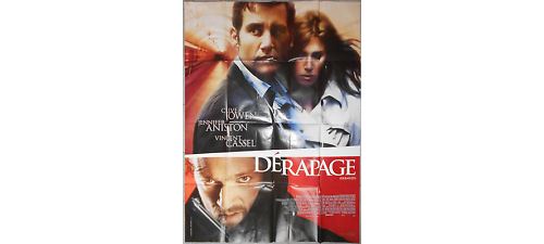 Dérapage AFFICHE CINEMA ORIGINALE État correct - N/A reconditionné disponible sur Fnac