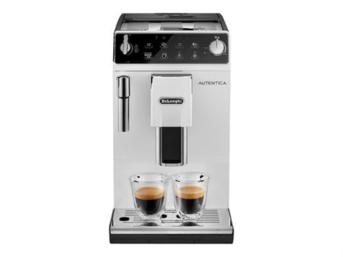 Acheter De'Longhi Autentica ETAM 29.513.WB - Machine à café automatique avec mousseur à lait - 15 bar - blanc État correct - 299,90 € De'Longhi Autentica ETAM 29.513.WB - Machine à café automatique avec mousseur à lait - 15 bar - blanc État correct - De'Longhi reconditionné disponible sur Fnac