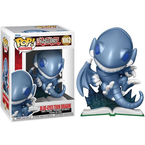 Figurine Funko Pop Animation Yu-Gi-Oh Blue Eyes Toon Dragon État correct - Funko reconditionné disponible sur Fnac