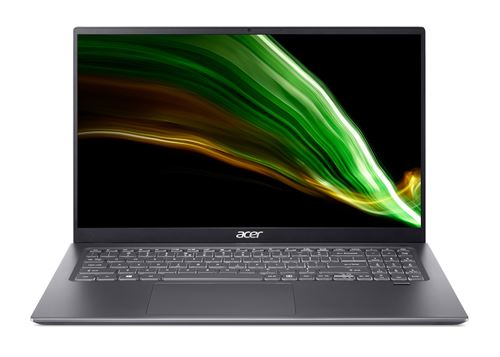 PC Portable Acer Swift 3 SF316-51-75VJ 16,1"" Intel Core i7 16 Go RAM 512 Go SSD Gris acier État correct - Acer reconditionné disponible sur Fnac