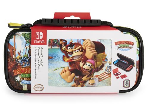 Pochette de transport BigBen Deluxe Officielle Donkey Kong Country Tropical Freeze pour Nintendo Switch État correct - Nacon reconditionné disponible sur Fnac