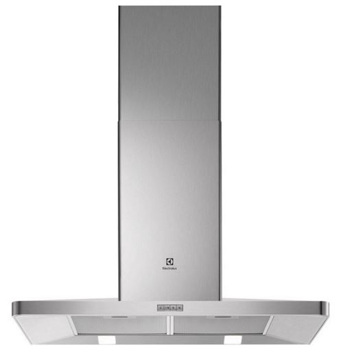 Electrolux EFF90462OX - Hotte - hotte décorative - largeur : 89.8 cm - profondeur : 50 cm - evacuation & recyclage - acier inoxydable État correct - Electrolux reconditionné disponible sur Fnac