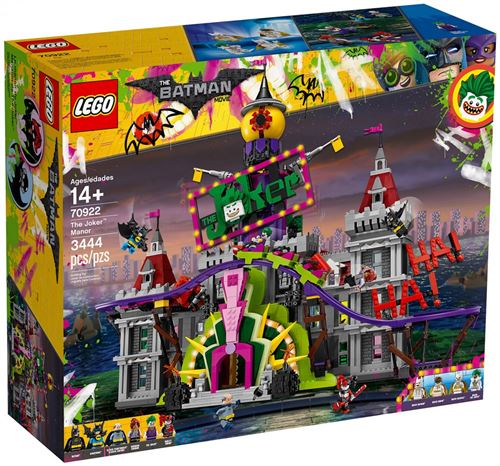 Acheter LEGO® The Batman Movie 70922 Le Manoir du Joker État correct - 889,00 € LEGO® The Batman Movie 70922 Le Manoir du Joker État correct - Lego reconditionné disponible sur Fnac