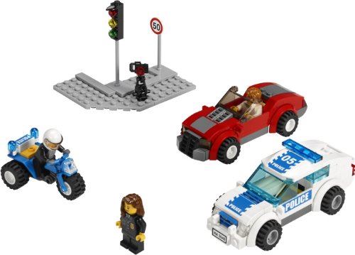 3648 POLICE CHASE Édition spéciale LEGO 2011 City Series 173pc Set (Comprend 3 figurines) État correct - Lego reconditionné disponible sur Fnac