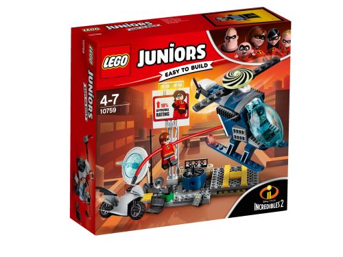 LEGO® Juniors The Incredibles II 10759 La poursuite sur les toits d'Elastigirl État correct - Lego reconditionné disponible sur Fnac