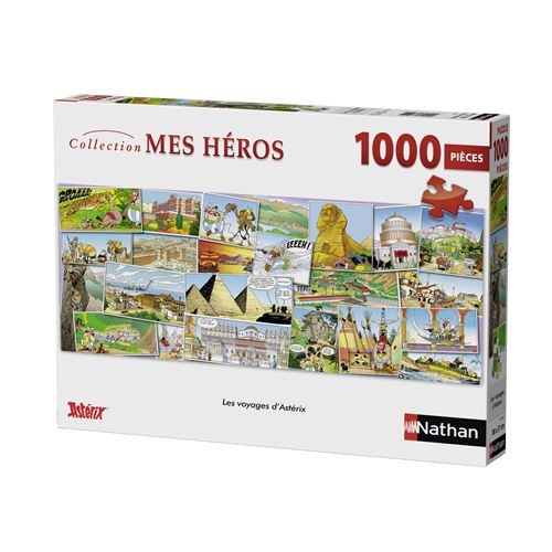 Acheter Puzzle 1000 pièces Nathan Les voyages d'Astérix État correct - 29,62 € Puzzle 1000 pièces Nathan Les voyages d'Astérix État correct - N/A reconditionné disponible sur Fnac