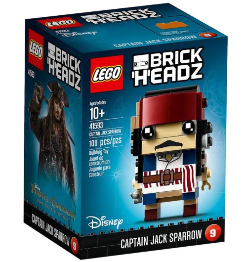 LEGO® BrickHeadz 41593 Capitaine Jack Sparrow État correct -  reconditionné disponible sur Fnac