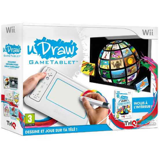 Tablette uDraw Wii + uDraw Studio Dessiner Facilement - État correct THQ sur Fnac