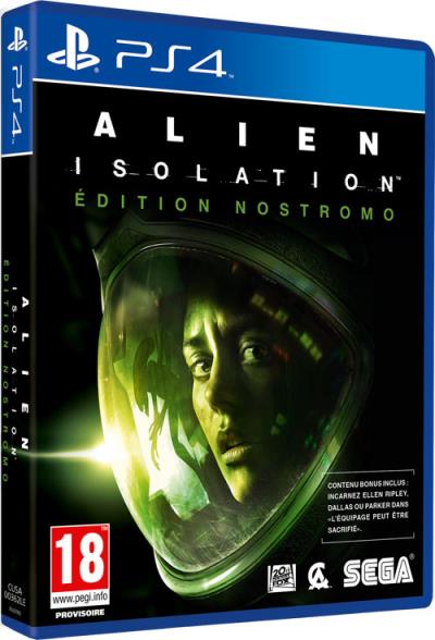 Alien Isolation Edition Limitée Nostromo PS4 État correct - N/A reconditionné disponible sur Fnac