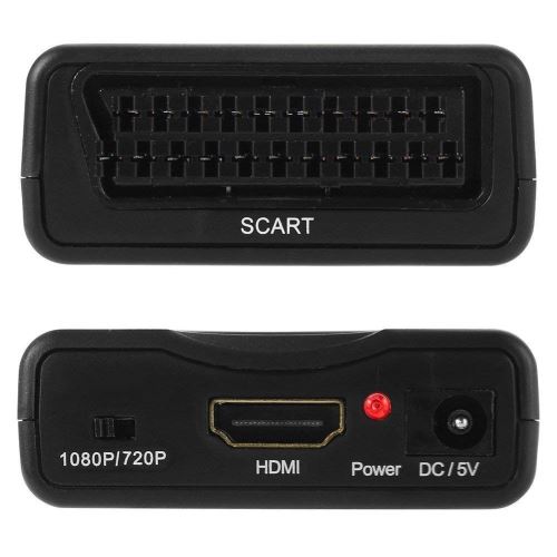 VSHOP® Convertisseur SCART Péritel à HDMI Adaptateur Vidéo Audio pour PS3 Set-Top Box Lecteur DVD 1080P État correct - N/A reconditionné disponible sur Fnac