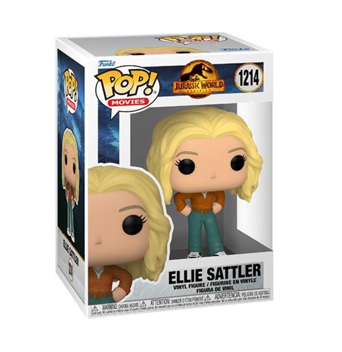 Figurine Funko Pop Movies Jurassic World Dominion Ellie Sattler État correct - Funko reconditionné disponible sur Fnac