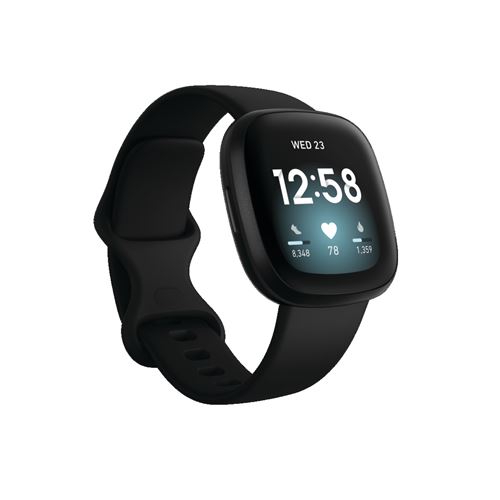 Montre connectée Fitbit Versa 3 Noir - État correct Fitbit sur Fnac
