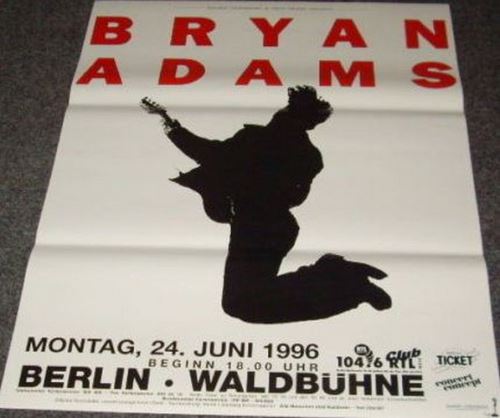 Bryan Adams - 60x84 cm - AFFICHE / POSTER État correct - N/A reconditionné disponible sur Fnac