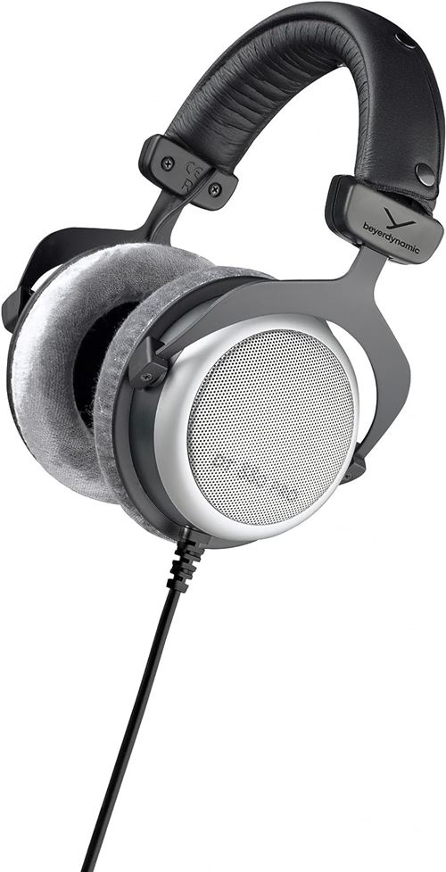 Casque stéréo semi-ouvert Beyerdynamic DT880PRO Noir et Gris État correct - Beyerdynamic reconditionné disponible sur Fnac