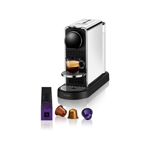 Machine à café Nespresso Krups Citiz Platinum Acier YY5026FD - État correct Krups sur Fnac