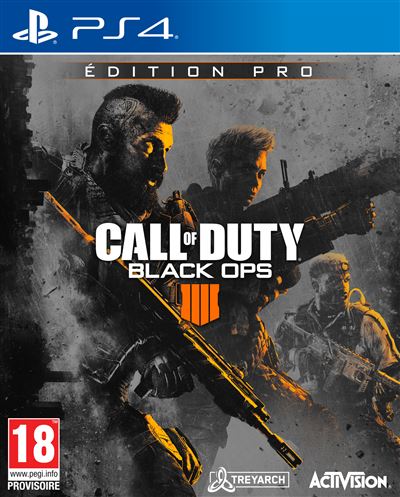 Acheter Call of Duty Black Ops 4 Edition Pro PS4 État correct - 35,70 € Call of Duty Black Ops 4 Edition Pro PS4 État correct - Activision Blizzard reconditionné disponible sur Fnac