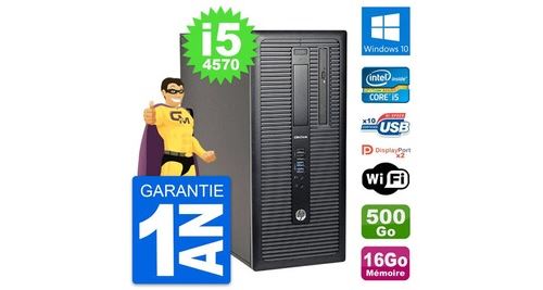 Acheter Pc tour hp elitedesk 800 g1 intel i5-4570 ram 16go disque 500go windows 10 wifi État correct - 309,00 € Pc tour hp elitedesk 800 g1 intel i5-4570 ram 16go disque 500go windows 10 wifi État correct - N/A reconditionné disponible sur Fnac