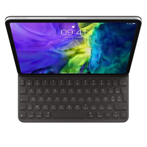 Clavier Apple Smart keyboard iPad Pro 11"" 3ème génération et iPad Air 4ème génération Noir - État correct Apple sur Fnac