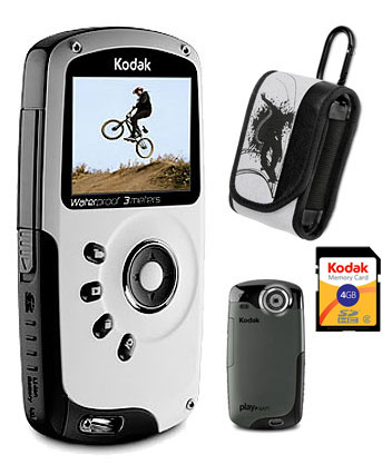 Kodak PLAYSPORT Zx3 - caméscope - stockage : carte Flash État correct - Kodak reconditionné disponible sur Fnac