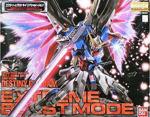 Acheter gundam mg 1/100 seed destiny gundam extrem blast mode model kit Model Kit État correct - 317,99 € gundam mg 1/100 seed destiny gundam extrem blast mode model kit Model Kit État correct - Bandai reconditionné disponible sur Fnac