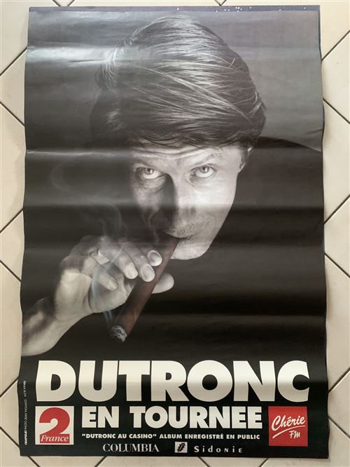 Acheter Jacques DUTRONC - En tournée - 80x120cm - Affiche État correct - 49,99 € Jacques DUTRONC - En tournée - 80x120cm - Affiche État correct - N/A reconditionné disponible sur Fnac