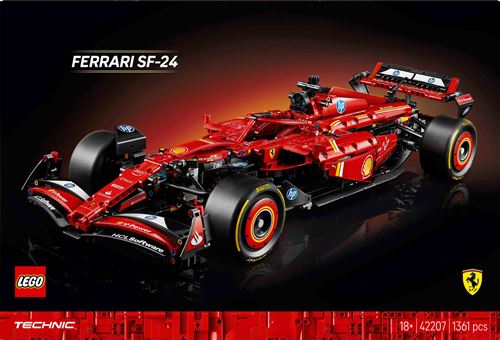 Acheter LEGO® Technic 42207 F1® Ferrari SF-24 État correct - 134,78 € LEGO® Technic 42207 F1® Ferrari SF-24 État correct - LEGO Technic reconditionné disponible sur Fnac