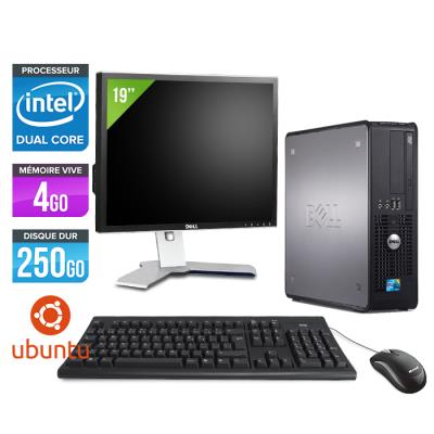 Acheter Ordinateur Dell Optiplex 380 SFF + Ecran 19'' - Gris - Intel Celeron E3300 / 2.50 GHz - RAM 4 Go - HDD 250 Go - DVD - Gigabit Ethernet - Linux - Ubuntu État correct - 159,00 € Ordinateur Dell Optiplex 380 SFF + Ecran 19'' - Gris - Intel Celeron E3300 / 2.50 GHz - RAM 4 Go - HDD 250 Go - DVD - Gigabit Ethernet - Linux - Ubuntu État correct - Dell reconditionné disponible sur Fnac