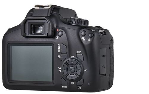 Acheter Canon EOS 4000D - Appareil photo numérique - Reflex - 18.0 MP - APS-C - 1080p / 30 pi/s - 3x zoom optique objectif EF-S 18-55 mm DC III - Wi-Fi - noir État correct - 294,00 € Canon EOS 4000D - Appareil photo numérique - Reflex - 18.0 MP - APS-C - 1080p / 30 pi/s - 3x zoom optique objectif EF-S 18-55 mm DC III - Wi-Fi - noir État correct - Canon reconditionné disponible sur Fnac