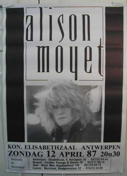 Moyet Alison - 61x86 cm - AFFICHE / POSTER État correct - N/A reconditionné disponible sur Fnac