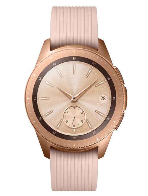 Montre connectée Bluetooth Samsung Galaxy Watch 42 mm Or Impérial État correct - Samsung reconditionné disponible sur Fnac