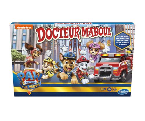 Acheter Jeu classique Paw Patrol Pat’Patrouille The Movie Docteur Maboul État correct - 29,81 € Jeu classique Paw Patrol Pat’Patrouille The Movie Docteur Maboul État correct - Hasbro Gaming reconditionné disponible sur Fnac