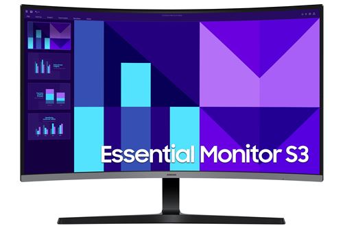 Ecran PC Samsung Essential S39GD LS27D390GAUXEN 27"" Incurvé Full HD État correct - Samsung reconditionné disponible sur Fnac