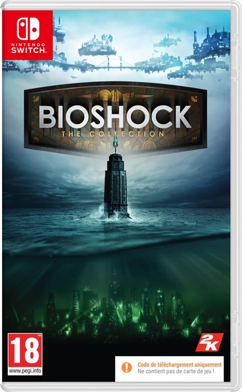 Bioshock The Collection Edition Code in a Box Nintendo Switch État correct - Take-Two Interactive reconditionné disponible sur Fnac