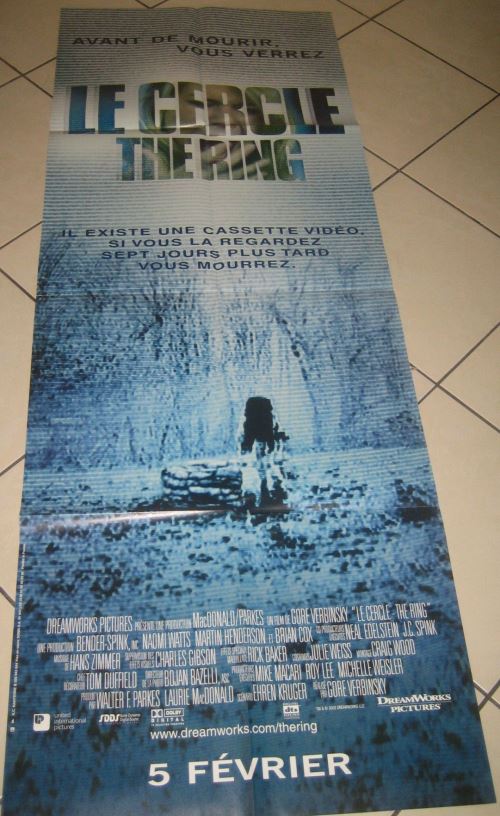 Le Cercle, The Ring AFFICHE CINEMA ORIGINALE État correct - N/A reconditionné disponible sur Fnac