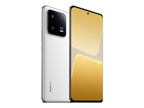 Xiaomi 13 Pro - 5G smartphone - double SIM - RAM 12 Go / Mémoire interne 256 Go - écran OEL - 6.73"" - 3200 x 1440 pixels (120 Hz) - 3 x caméras arrière 50 MP, 50 MP, 50 MP - front camera 32 MP - blanc céramique État correct - Xiaomi reconditionné disponible sur Fnac