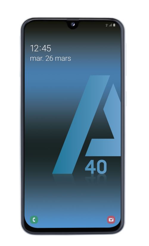 Smartphone Samsung Galaxy A40 Double SIM 64 Go Blanc - État correct Samsung sur Fnac