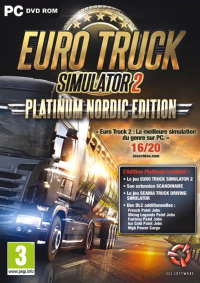Acheter Euro Truck 2 Simulator Nordic Platinum PC État correct - 17207.3 Euro Truck 2 Simulator Nordic Platinum PC État correct - Just for Games reconditionné disponible sur Fnac