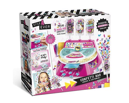 Kit créatif Style For Ever Confetti bar État correct - N/A reconditionné disponible sur Fnac