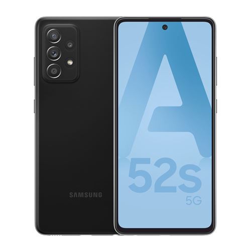 Smartphone Samsung Galaxy A52s 6.5"" Double SIM 5G 128 Go Noir