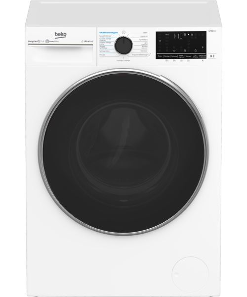 Lave-linge séchant Beko B3D58544UW 8 kg Blanc État correct - Beko reconditionné disponible sur Fnac