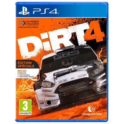 DiRT 4 Edition Spéciale - Exclusivité Micromania État correct -  reconditionné disponible sur Fnac