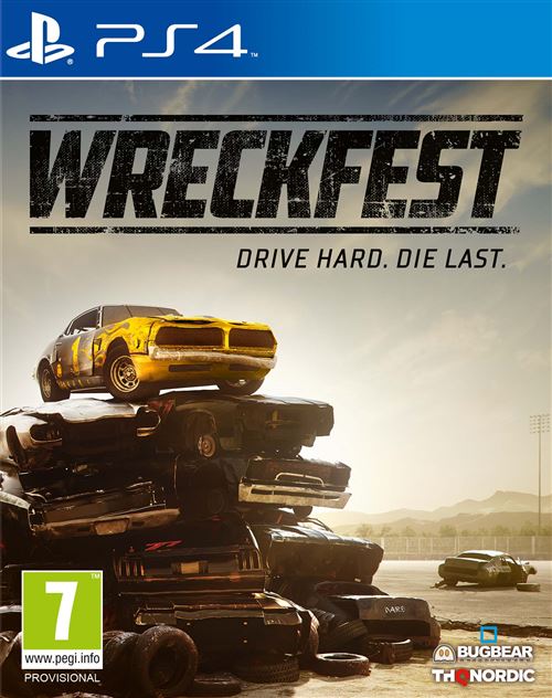 Wreckfest PS4 État correct - Koch Media reconditionné disponible sur Fnac