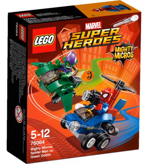 Acheter LEGO® Marvel 76064 Mighty Micros : Spiderman vs. Green Goblin État correct - 19,00 € LEGO® Marvel 76064 Mighty Micros : Spiderman vs. Green Goblin État correct - Lego reconditionné disponible sur Fnac