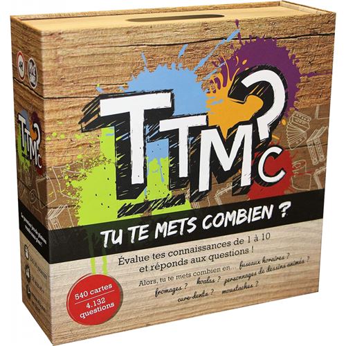 Jeu de société TTMC Tu te mets combien - État correct Pixie Games sur Fnac