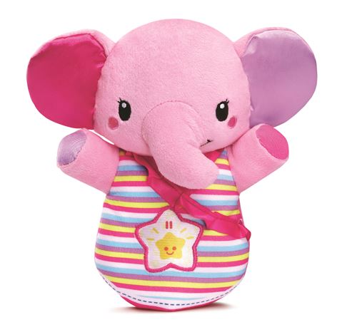 Peluche lumineuse Éléphanteau Dodo Vtehc Baby Rose État correct - VTech Baby reconditionné disponible sur Fnac
