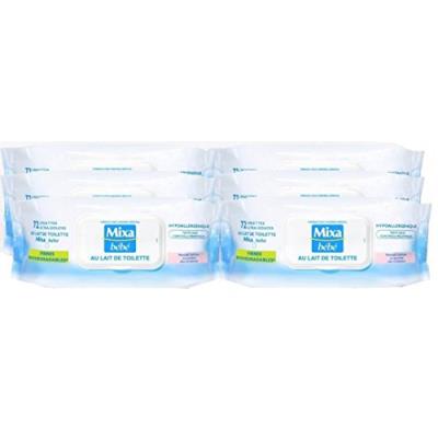 Acheter Mixa bébé lingettes au lait 72 unités - lot de 6 État correct - 37,86 € Mixa bébé lingettes au lait 72 unités - lot de 6 État correct - Mixa reconditionné disponible sur Fnac
